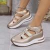 2025 Sandals for Women In Spring 2025 with Hollow Out Velcro Thick Soled Women's Shoes