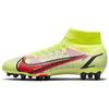 Mercurial Superfly 8 Assassin 14 Pro AG (Rubber Short Studs) Anti-Slip Durable Football Shoes Men Football Shoes Fluorescent-Yellow CV1130-760