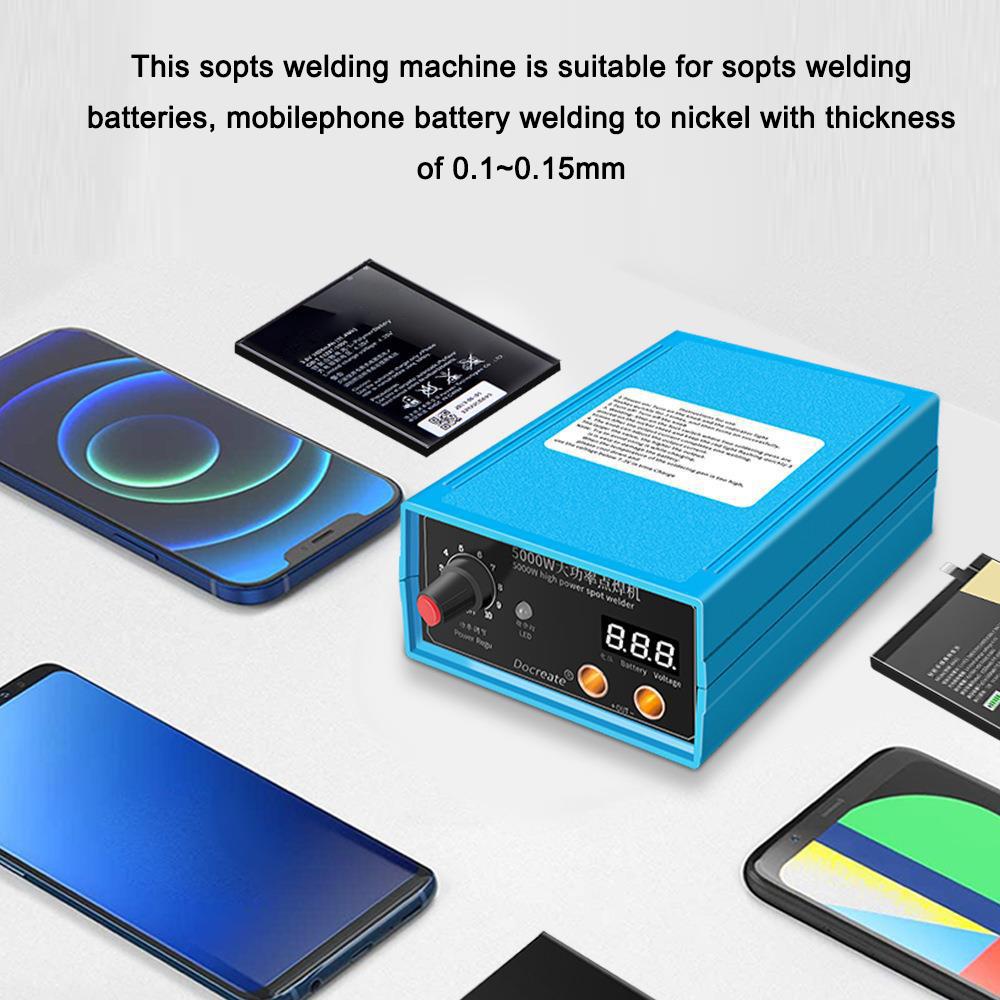High Power 5000W Handheld Portable Home Welding Machine Battery Nickel Sheet Spots Welding Machine