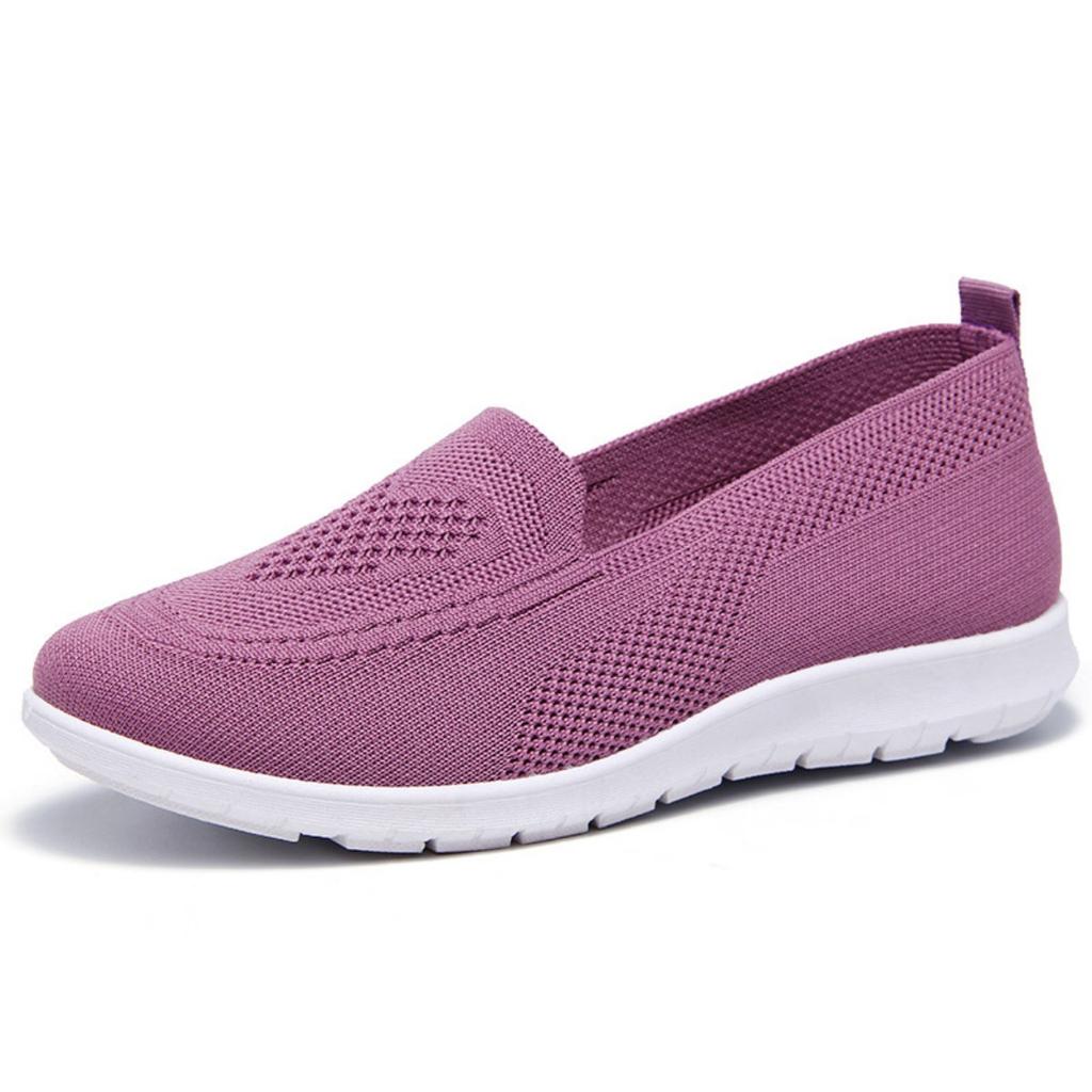New Women's Cloth Shoes, Casual Breathable Flat Sole Single Shoes, One Foot Soft Soled Shoes, Casual Shoes