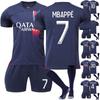 2324 Paris-Saint Germain Home Jerseys Children's Football Training Suit Set