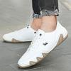 Men Original Sneaker Fashion Brand Leather Shoes Walking Soft Sole Lightweight Sneaker Casual Loafers Man   De Hombre