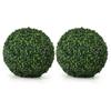 Artificial Plant Ball Simulation Decorative Plastic Faux Plant Topiary Ball for Home Balcony