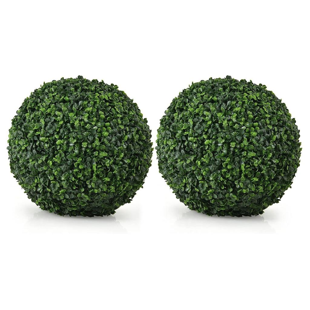 Artificial Plant Ball Simulation Decorative Plastic Faux Plant Topiary Ball for Home Balcony