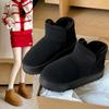 2025 New Snow Boots Women's Short-leg Winter Thickened Warm Cotton Shoes