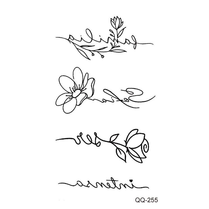 Водонепроницаемые наклейки для татуировки: Новые свежие стили и настраиваемые наборы