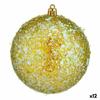 Set of Christmas Balls Green 10 Cm (12 Units)
