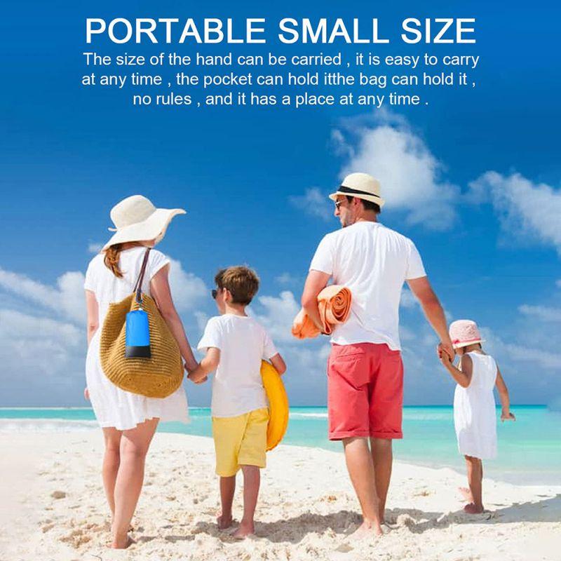 Beach Blanket Picnic Blanket Waterproof Sand Mat Light Mat Portable For Travel Camping Hiking Bagless Sand Mat