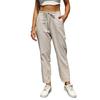 Women's Summer Casual Wide-leg Cotton And Linen High Waist Loose Trousers