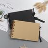 Photo Album 80 Black Pages Memory Book A4 Kraft Paper Diy Scrapbook Pictures