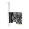 PCI Express Card 25 Pin PCIe Parallel Expansion Board for Desktop Computer Printer Port