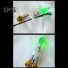 Fishing Rod Tip Light with Dual Bells Fishing Bite Alarm LED Lamp Night Fishing Pole Tip Strike Sensor Alert Light Fishing Accessories