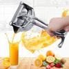 Portable Fruit Vegetable Manual Juice Squeezer Aluminum Alloy Hand Pressure Juicers Orange Lemon Juice Household Kitchen Tools