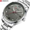 Business Men Luxury Watches Stainless Steel Quartz Wrsitwatches Male Auto Date Clock with Luminous Hands 8411