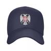 New  Serbian Eagle Coat Of Arms Baseball Cap Women Unisex Breathable Serbian Flag Dad Hat Outdoor Snapback Caps