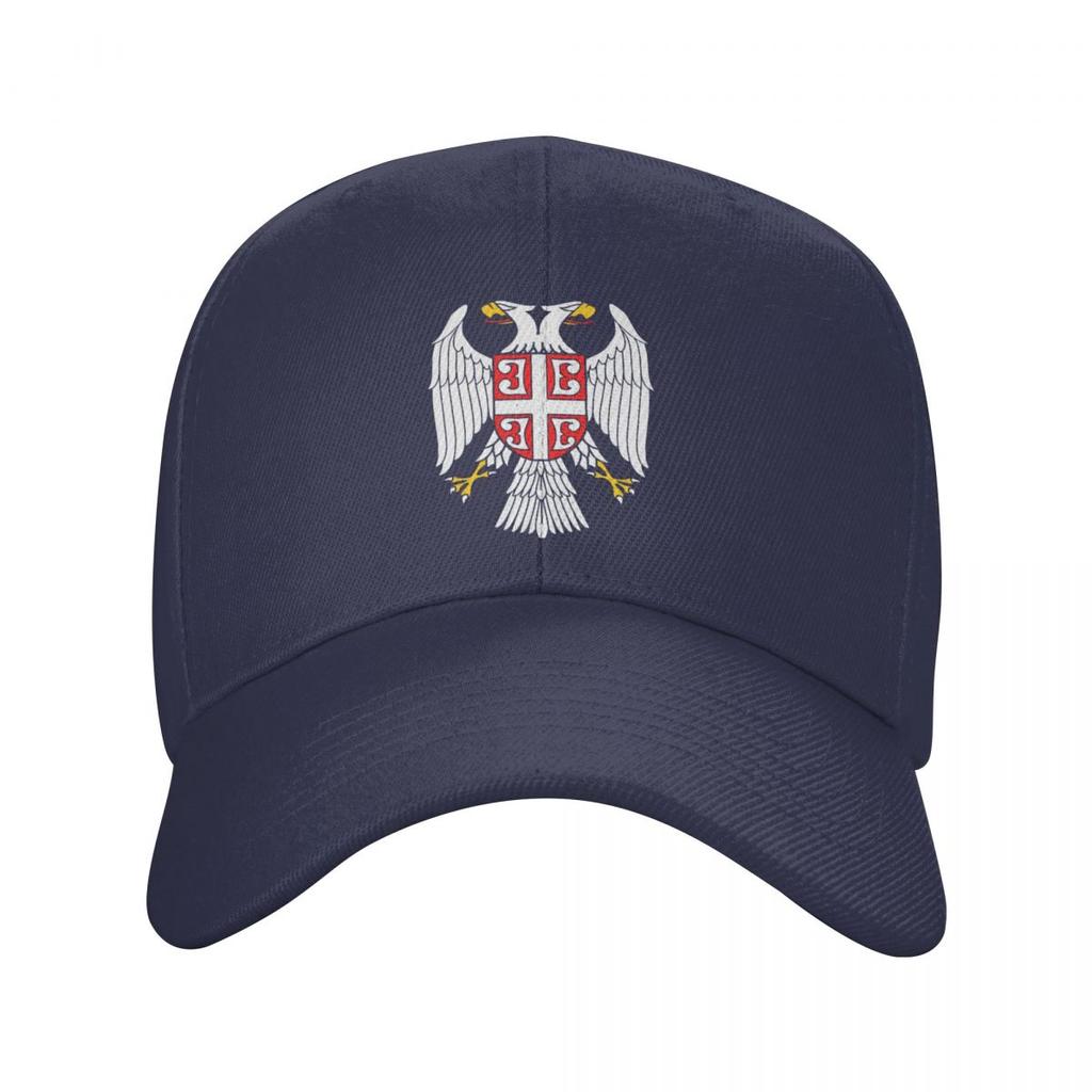New Serbian Eagle Coat Of Arms Baseball Cap Women Unisex Breathable Serbian Flag Dad Hat Outdoor Snapback Caps