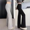 Flip Waist Slightly Pull Yoga Sweatpants Women's New High Waist Thin Small Casual Drape Horseshoe Sweatpants