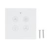 Intelligent Wifi Fan Light Switch Support RF Remote Control Voice Control 100?250V White