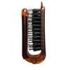 Cat Ear Boar Bristle Hair Brush Amber Foldable Portable Comb Pocket Collapsible Travel Massage Styling Tool Salon Women Gift
