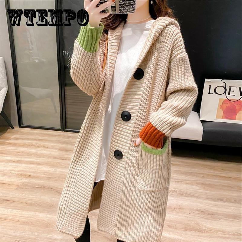 Fashion Elegant Warm Autumn Winter Sweater Cardigan Women Twist Knitted Winter Sweater Cardigan Casual Autumn Cardigan