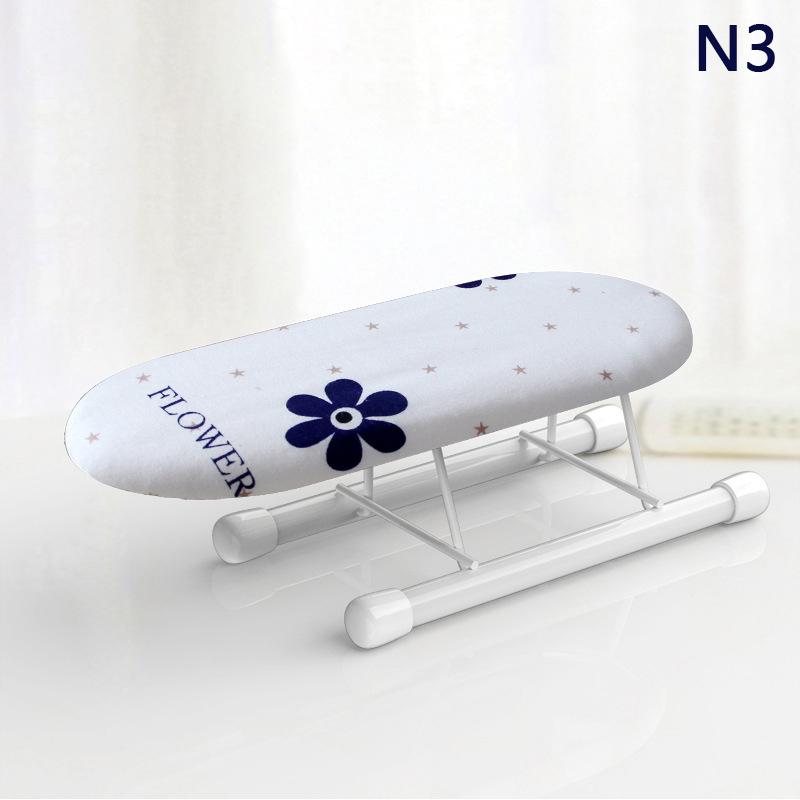1Pcs Folding Mini Ironing Board With Folding Legs Portable Household Clothes Ironing Rack Home Supplies Heat Resistant Ironing Cover