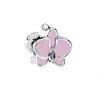 New Fashion Charm Original Pink Lotus Rose Flower Balloons Heart Beads Fit Original Fasion Ladies Bracelet Jewelry Accessories