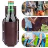 Waist-hanging Leather Beer Bottle Protective Cover Creative Portable Mountaineering Outdoor Can Leather Cup Sleeve Waist Bag