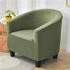 Solid Color Spandex Sofa Cover Relax Stretch Single Seater Club Couch Slipcover for Living Room Elastic Armchair Protector Cover