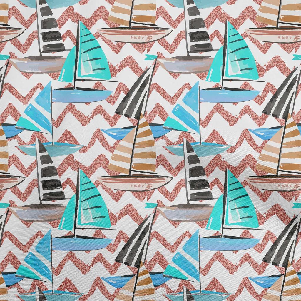 oneOone Cotton Flex Beige Fabric Beach Fabric For Sewing Printed Craft Fabric By The Yard 40 Inch