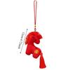 PP Cotton Plush Horse Keychain Handmade Plush Horse Doll Pendant  Birthday Gift