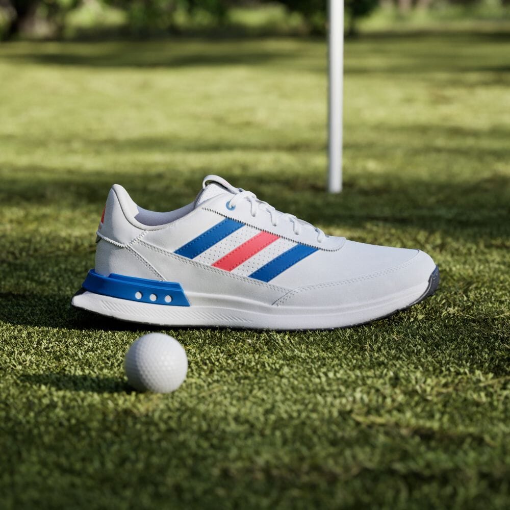 Adidas S2G SL Leather 24 Footwear White Shoes & Footwear Sports Shoes MEN'S GOLF IF0300 Footwear White/Bright Royal/Bright Red