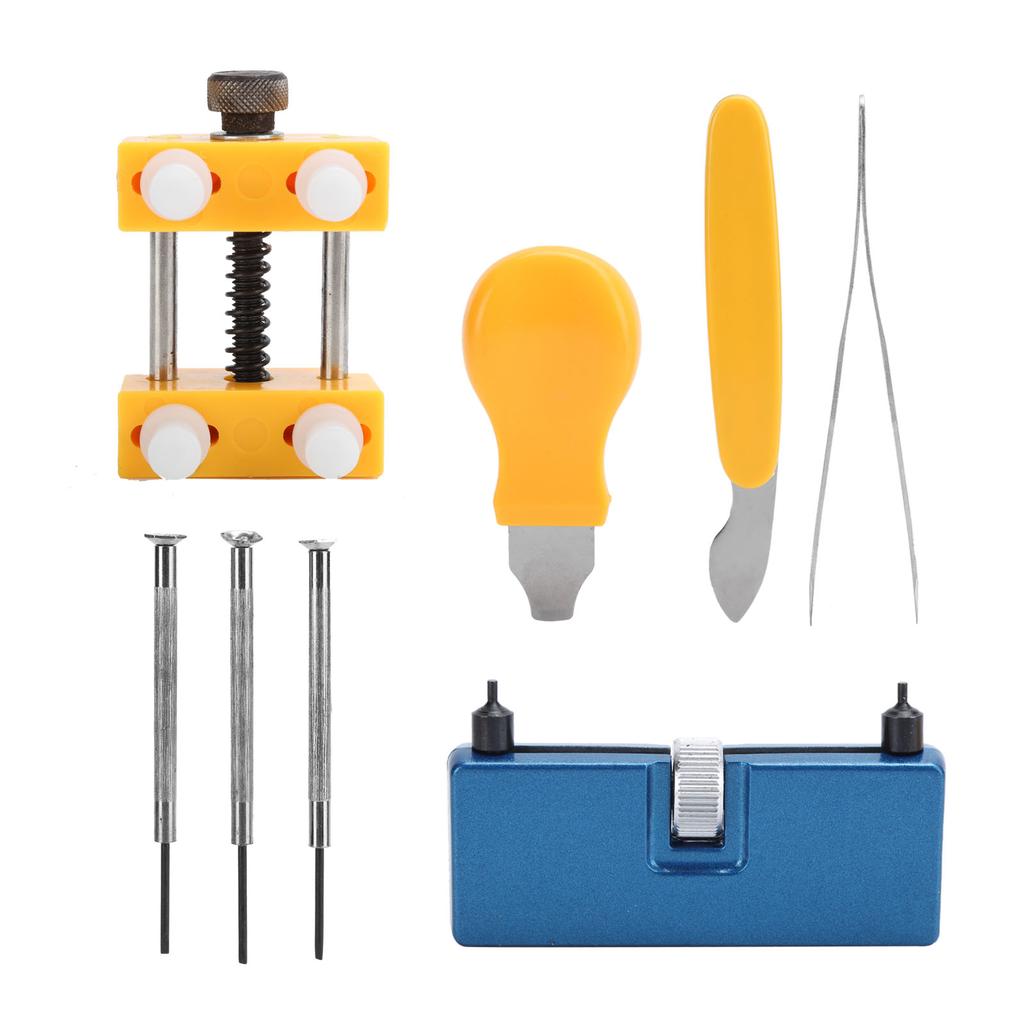 8 шт. Инструмент для снятия задней крышки корпуса часов Инструмент для ремонта часов Инструмент для замены батареи