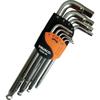 TRUSCO Stainless Steel Ball Point Hex Wrench Set 9 Piece Set (Standard Type) TSSB-9S