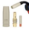 Set Of 3 Torch Gas Nozzle Tip Holder 15AK European Welding Components Suitable For Automotive Repair & Metal Fabrication