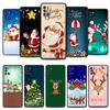 Phone Case For Samsung A52s A73 A72 A53 A33 A32 A22 A13 A02s A21s A12 A31 A91 A51 A71 A41 A23 A11 Capa Christmas Snowman Deer