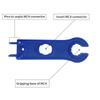 Solar Crimping Tools for Solar Panel PV Cable Include 1 Pair Solar Connector, Stripper, Spanner,