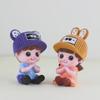 New Cute Elf Doll Resin Craft - Car Dashboard & Desktop Decoration
