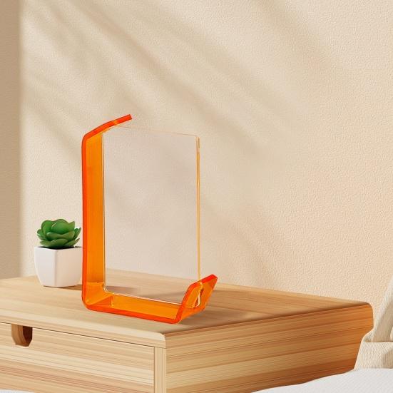6/7-Inch Floating Photo Frame DIY Double-sided Horizontal Vertical Neon Acrylic Home Office