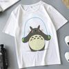 Plus Size Tops Women 'S T -Shirt Fashion Funny Totoro Print T Shirt Summer Harajuku Streetwear O -Neck Short Sleeve Tshirt Clothing