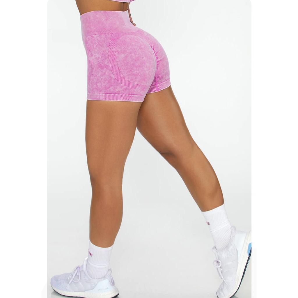 Fitness Sports Shorts Elasticity High Waist Push Up Leggings Gym Running Yoga Shorts Breathable Women's Cycling Short