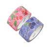 Kamiiso Sangyo Masking Tape SAIEN Set Cherry 1 Made In 20mm Wide X 2 "Fruit Time" 2-Pattern (1 & Blueberry), Japan, Approx. Rolls, UR-1070