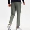 Fila Solid Color Mid Waist Simple Straight Fitness Casual Pants Men Bottoms Stone-Olive A11M411806F-KK