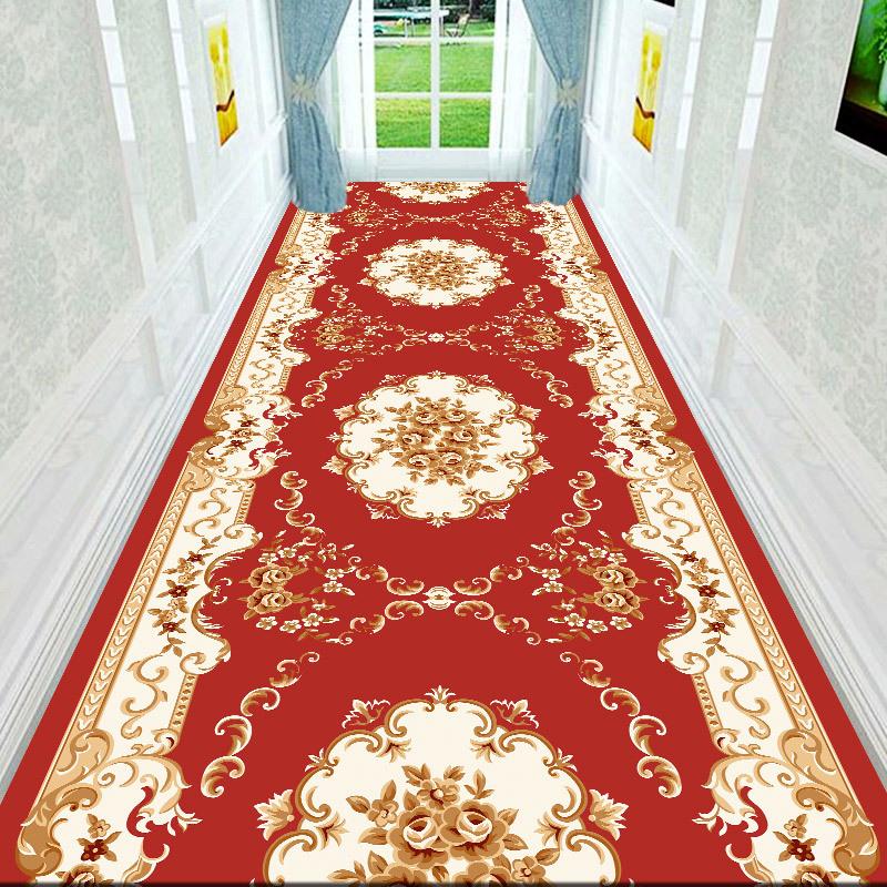 Modern Luxury Abstract Hallway Carpet Non-slip Corridor Aisle Runner Home Living Room Decor Stairway Rug Kitchen Floor Mat