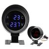 Water Temperature Gauge Sensor Car Accessories Digital Car Modification Car Instrument Panel Voltmeter LED Backlight