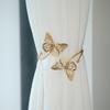 Metal Butterfly Curtain Tieback Beautiful Curtain Holder Hooks Multifunctional Exquisite Light Luxury Curtain Binding Strap