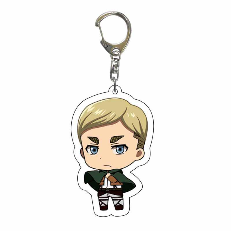 Attack On Titan Acrylic Keychain Pendant - Creative Anime Jewelry Gift