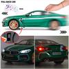 1:24 Scale M8 Model Car, Zinc Alloy Pull Back Toy Car with Sound and Light for Kids Boy Girl