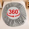 Elastic Band Fitted Bed Sheet Waterproof Bed Mattress Protector Pad Bed Double Couple Bedspread Multi Size Bed Sheet