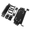 UTV Winch Mounting Plate Steel Heavy Duty Precise Fit Multi Functional for Talon 1000R 1000 X 1000X-