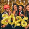 2026 Crown Number Foil Balloons for New Year Eve Party Decoration Supplies Navidad Christmas 2025 Photo Props Gifts